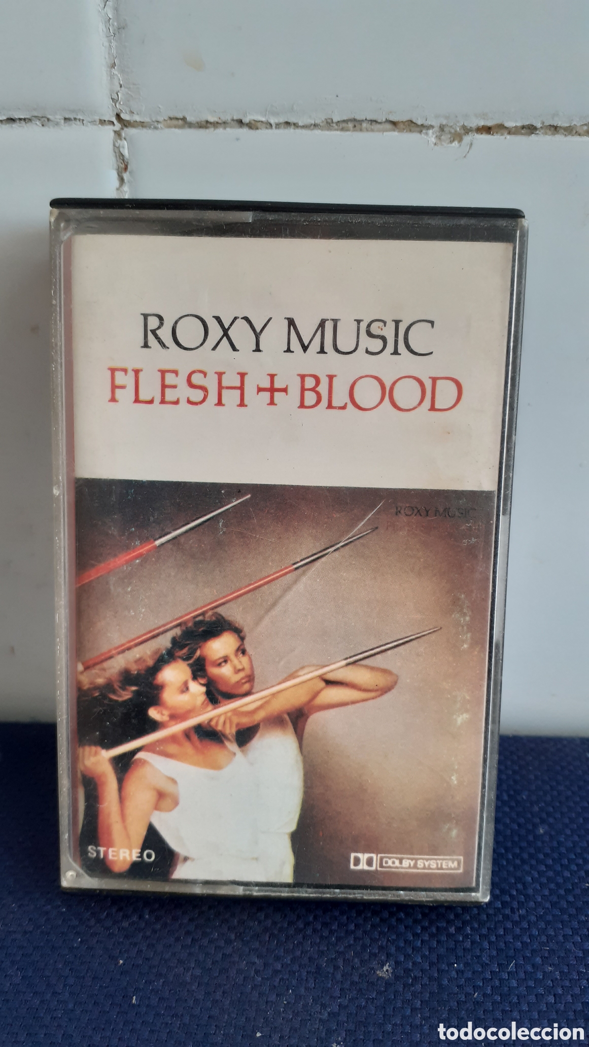 Casetes antiguos: ROXY MUSIC FLEH + BLOOD - Foto 1