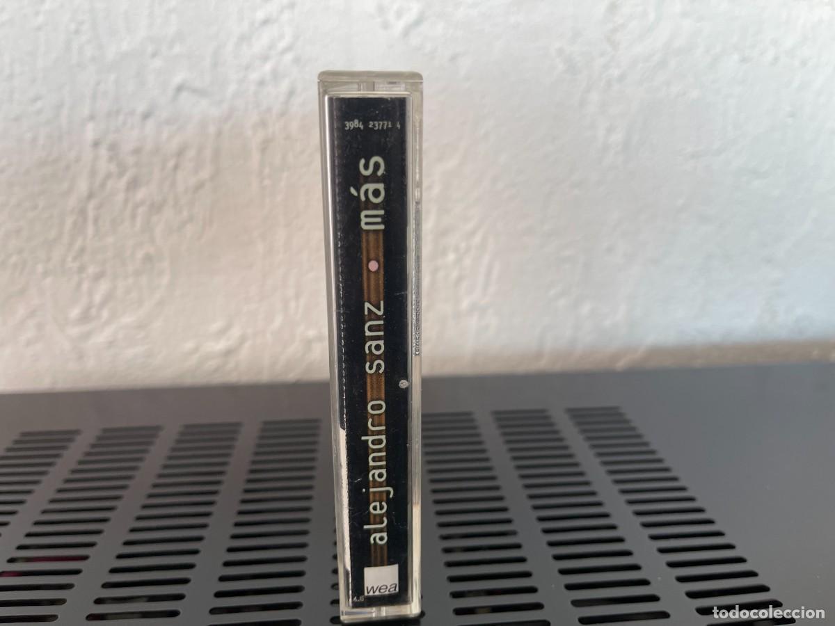 Casetes antiguos: Alejandro Sanz - M&aacute;s Cass, - Foto 3