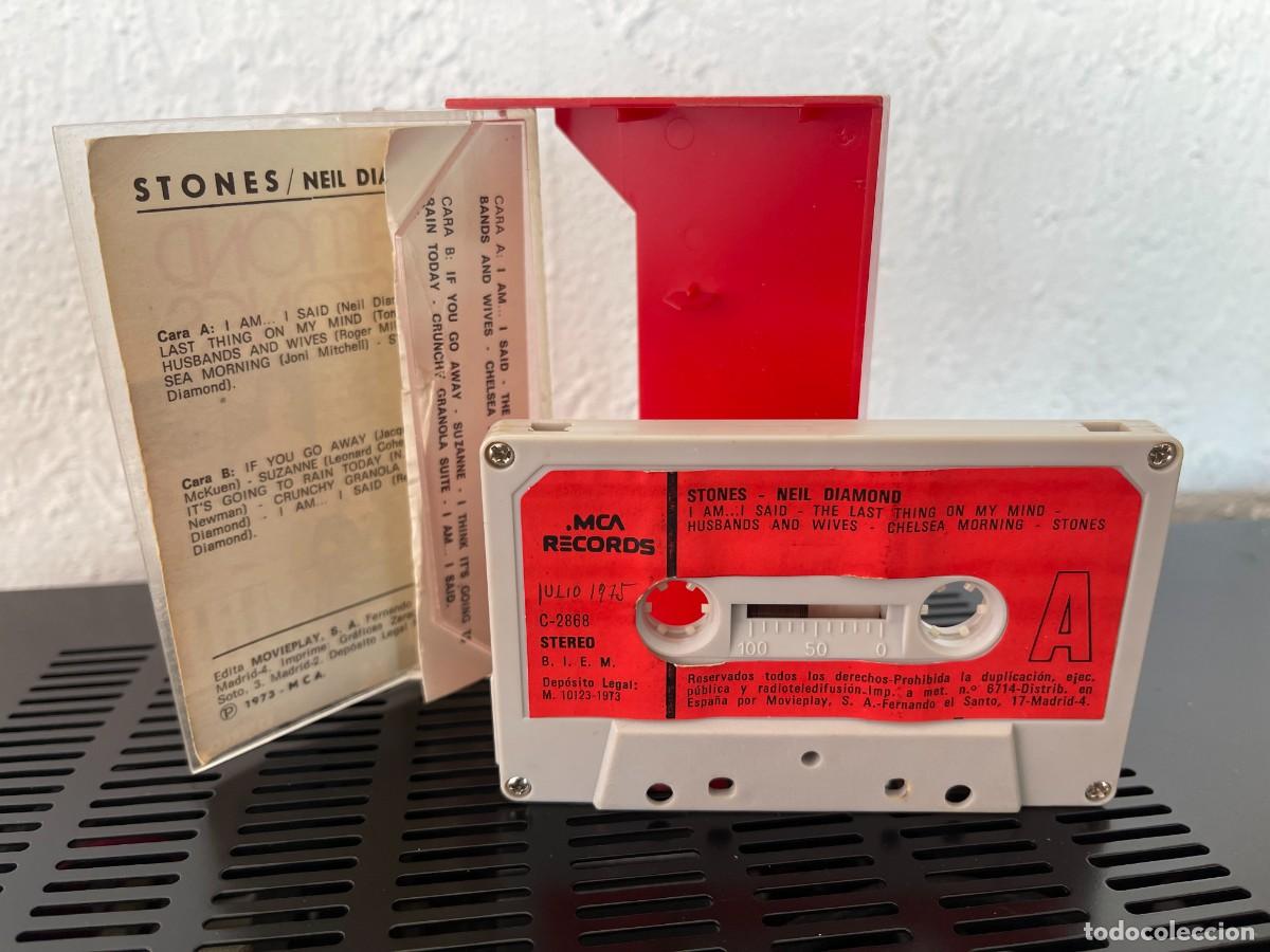 Casetes antiguos: Neil Diamond - Stones Cass - Foto 2