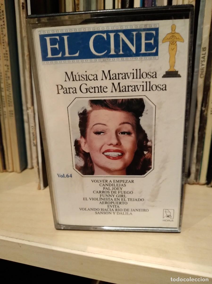 Cassettes Anciennes: EL CINE-MUSICA MARAVILLOSA PARA GENTE MARAVILLOSA VOL.64-CASSETE-K7--CARROS DE FUEGO-SANSON Y DALIL