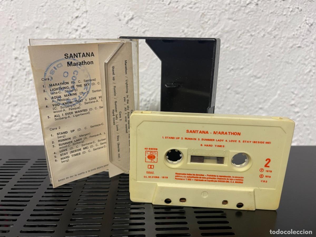 Casetes antiguos: Santana - Marathon cassete - Foto 2
