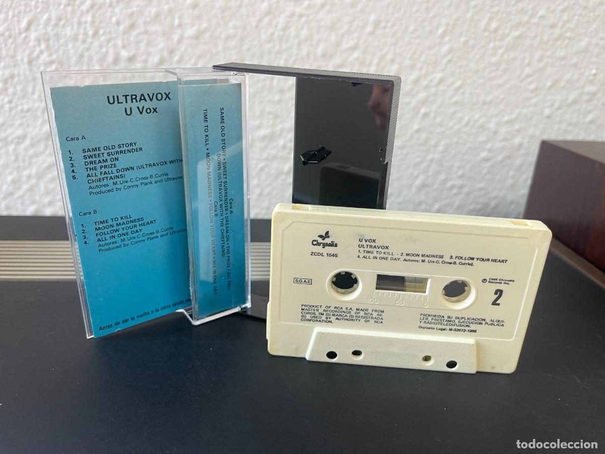 Casetes antiguos: Ultravox - U-Vox cassete - Foto 2