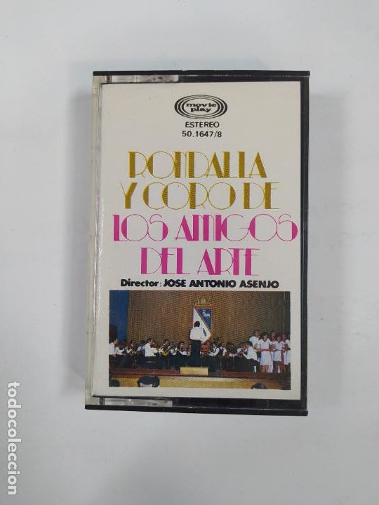 Casetes antiguos: RONDALLA Y CORO DE LOS AMIGOS DEL ARTE. JOSE ANTONIO ASENJO. CASETE. TDKCST42