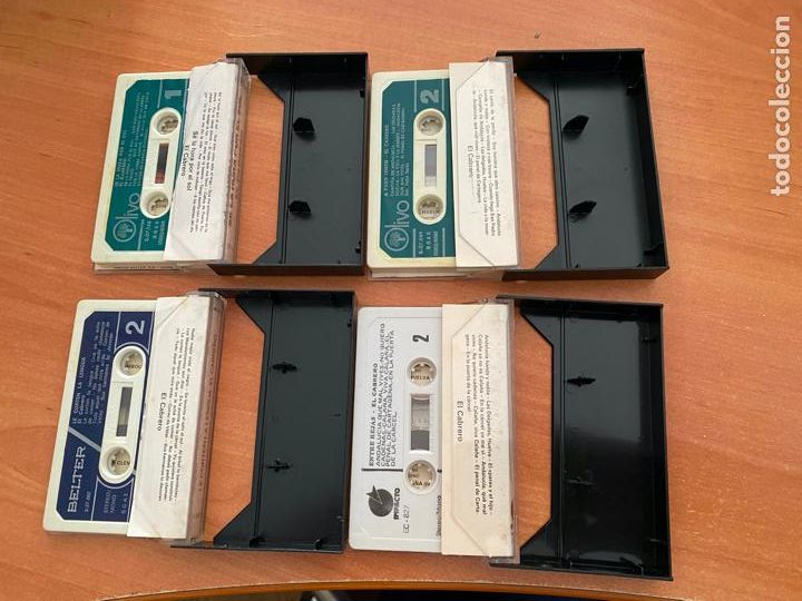 Casetes antiguos: LOTE 4 CASSETTES EL CABRERO (CAI2) - Foto 2