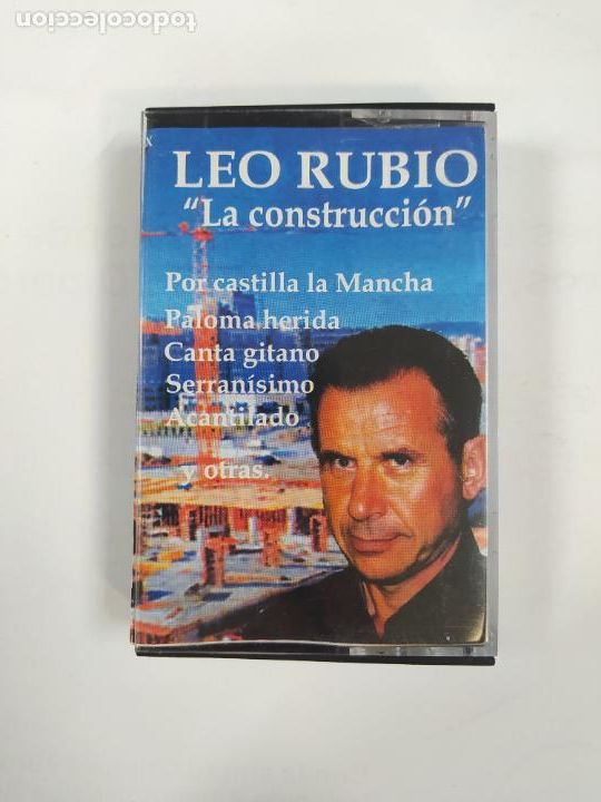 Casetes antiguos: LEO RUBIO. LA CONSTRUCCI&Oacute;N. CASETE. TDKCST44 - Foto 1