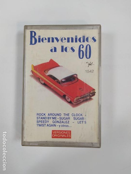 Casetes antiguos: BIENVENIDO A LOS 60. VERSIONES ORIGINALES. CASETE. TDKCST44