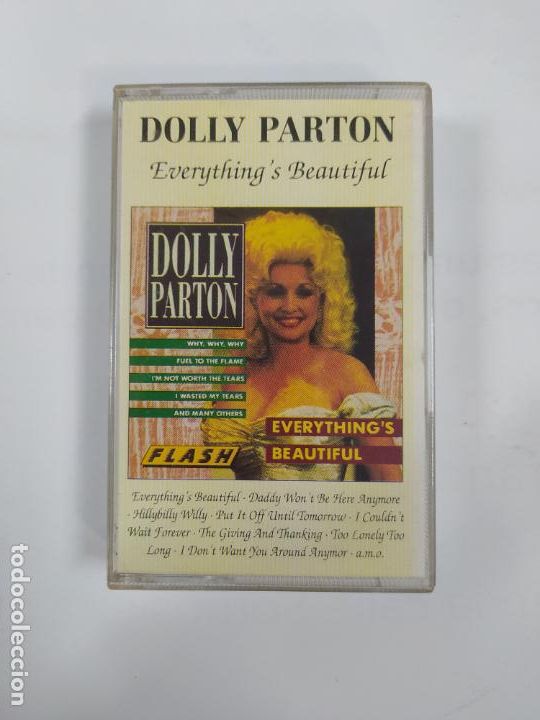 Casetes antiguos: DOLLY PARTON. EVERYTHINGS BEAUTIFUL. CASETE. TDKCST44 - Foto 1