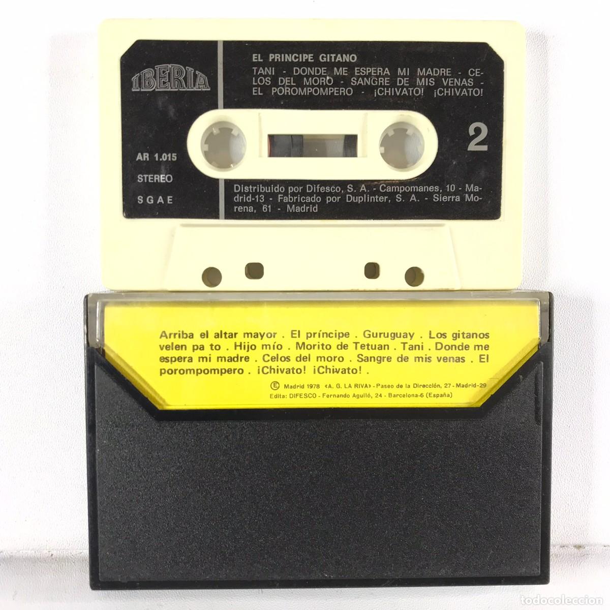 Casetes antiguos: El Pr&iacute;ncipe Gitano ● Arriba El Altar Mayor ● CASSETTE - Foto 2