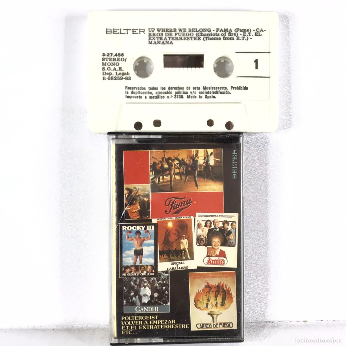 Casetes antiguos: Various ● M&uacute;sica De Pel&iacute;culas - BELTER ● CASSETTE - Foto 1