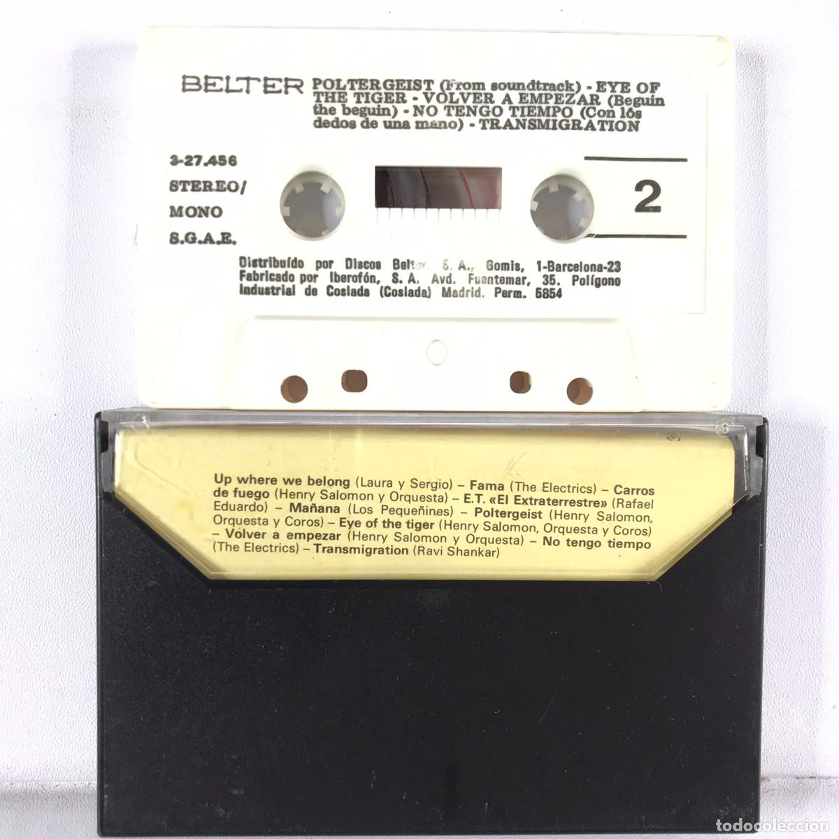 Casetes antiguos: Various ● M&uacute;sica De Pel&iacute;culas - BELTER ● CASSETTE - Foto 2