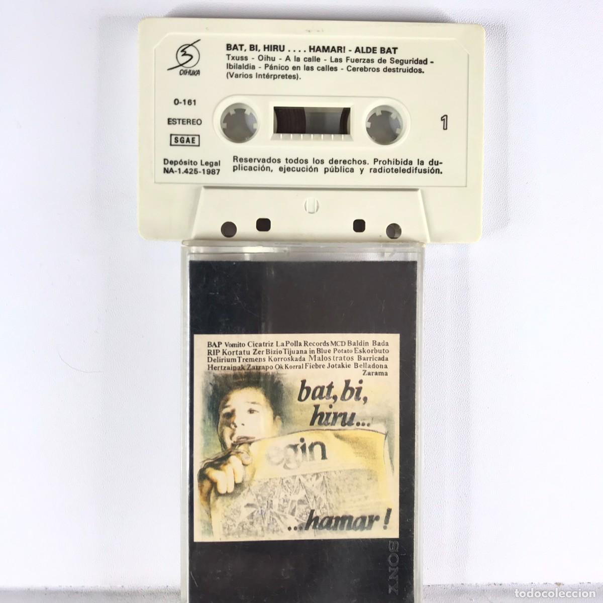 Casetes antiguos: Various ● Bat, Bi, Hiru..... Hamar! ● CASSETTE - Foto 1