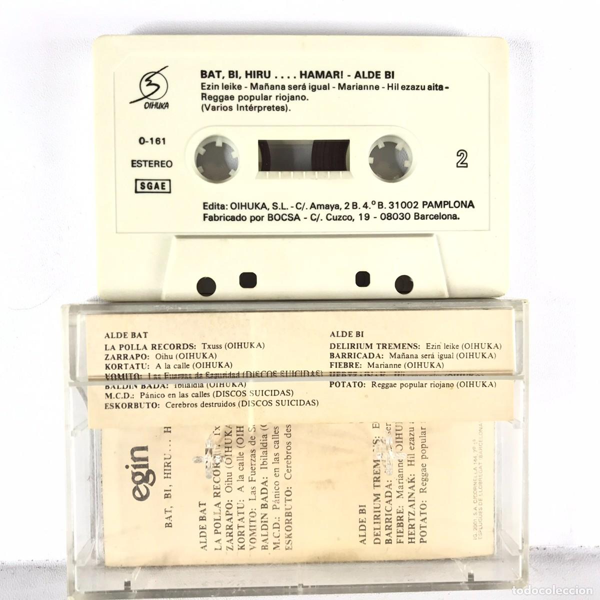 Casetes antiguos: Various ● Bat, Bi, Hiru..... Hamar! ● CASSETTE - Foto 2