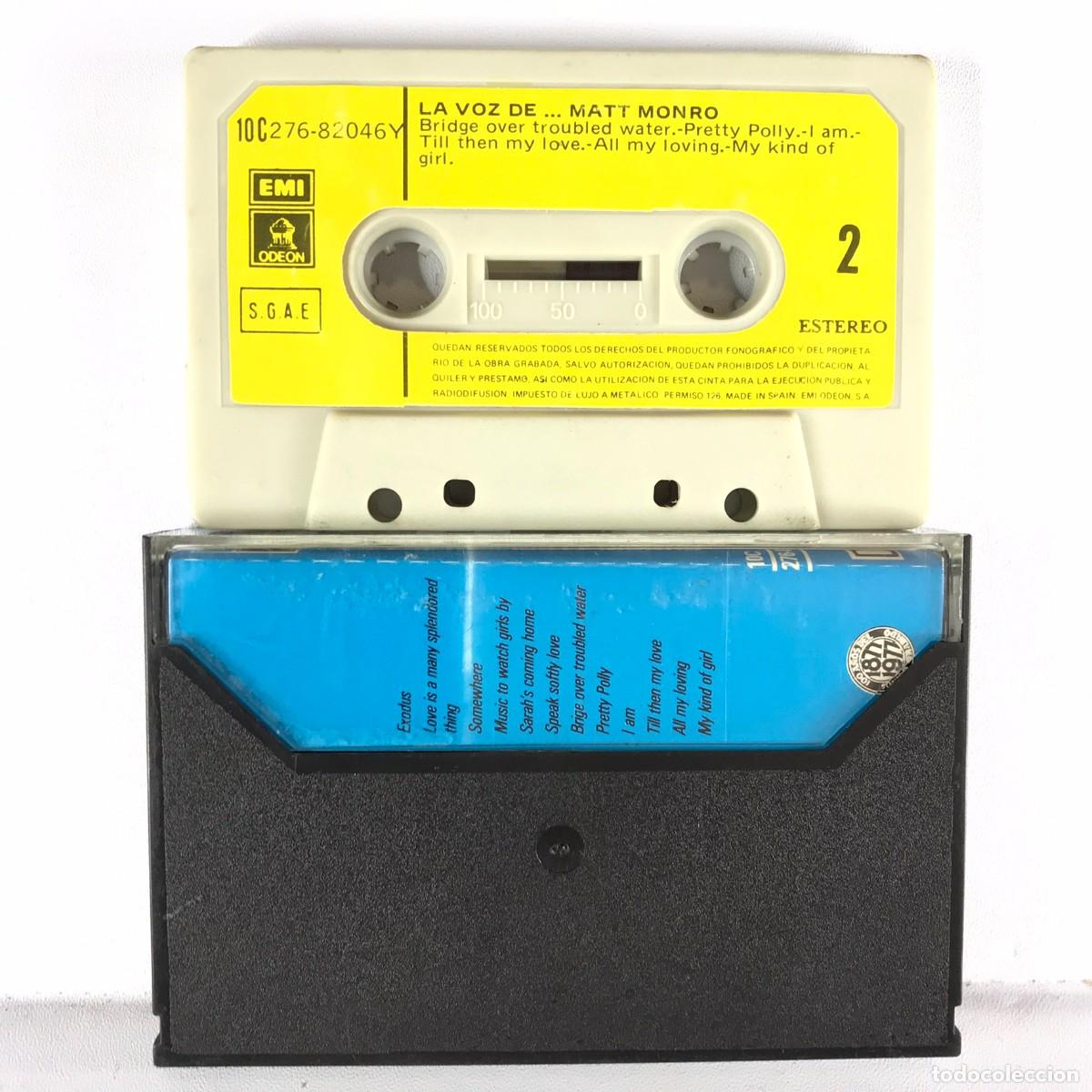 Casetes antiguos: Matt Monro ● La Voz De... Matt Monro ● CASSETTE - Foto 2
