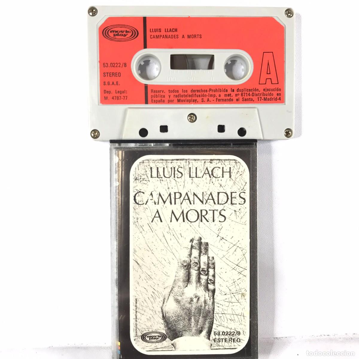 Casetes antiguos: Lluis Llach ● Campanades A Morts ● CASSETTE - Foto 1