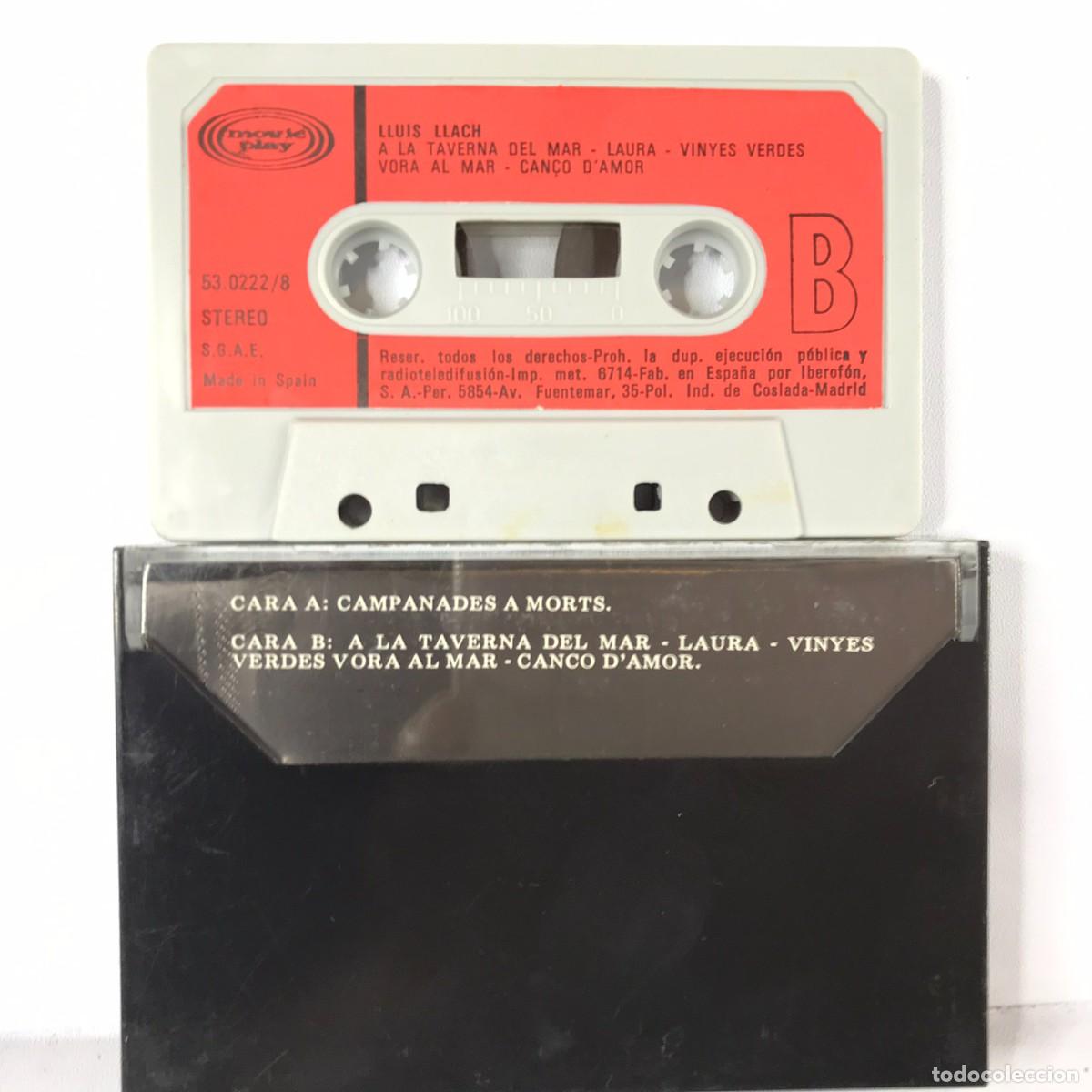 Casetes antiguos: Lluis Llach ● Campanades A Morts ● CASSETTE - Foto 2