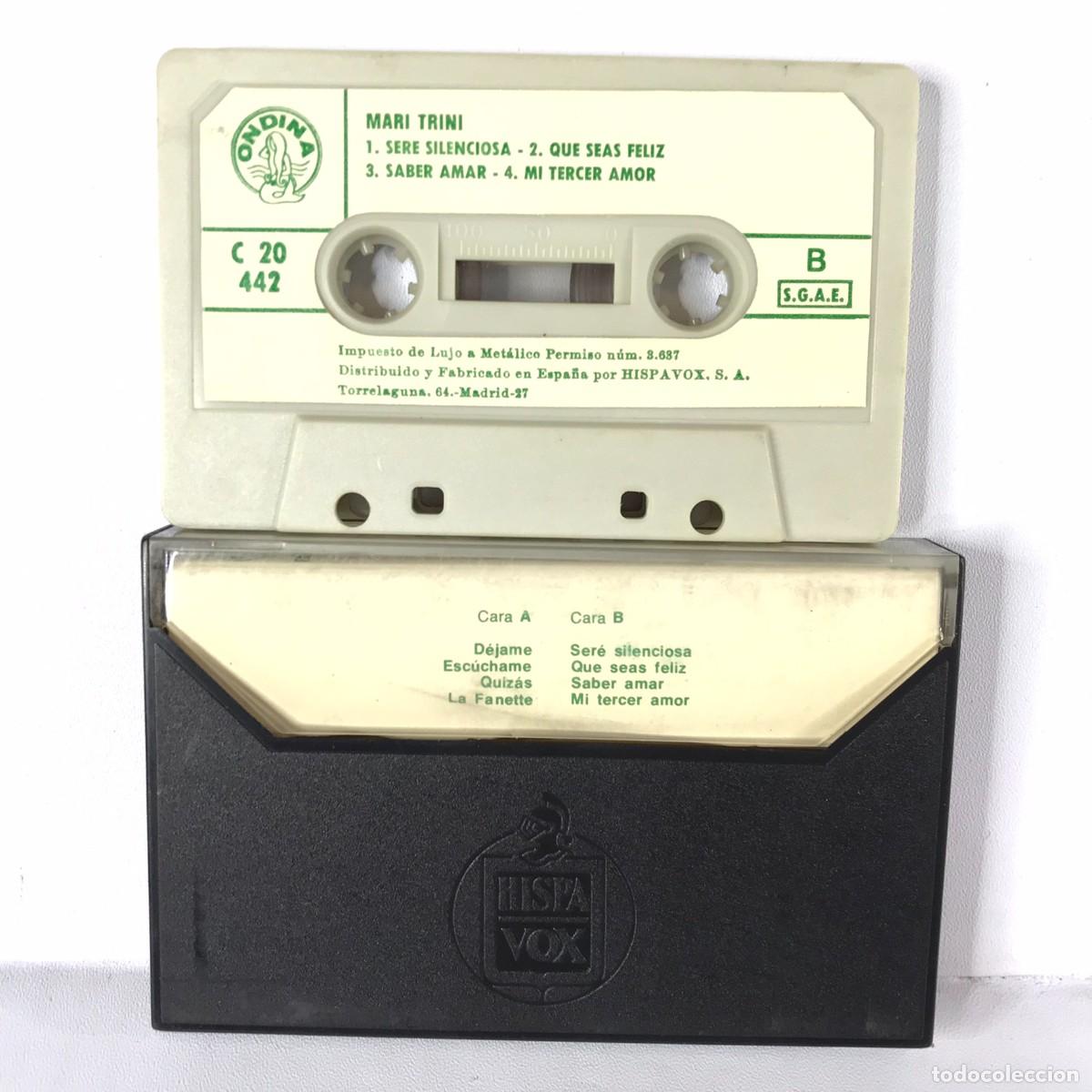 Casetes antiguos: Mari Trini ● Versiones Originales ● Cassette, Compilation, Stereo - Foto 2