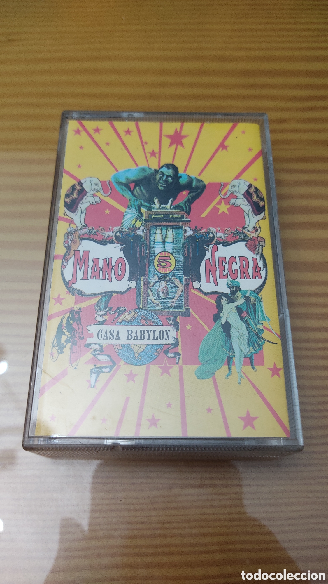 Casetes antiguos: Cinta de cassette de Mano Negra &rdquo; Casa Babylon &rdquo; - Foto 1