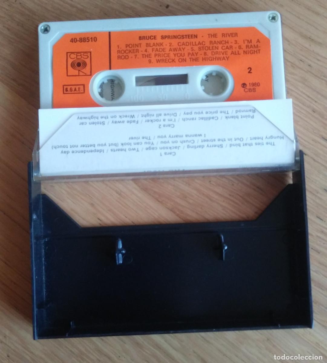 Casetes antiguos: BRUCE SPRINGSTEEN: &rdquo;THE RIVER&rdquo; CASSETE 1980 - Foto 2