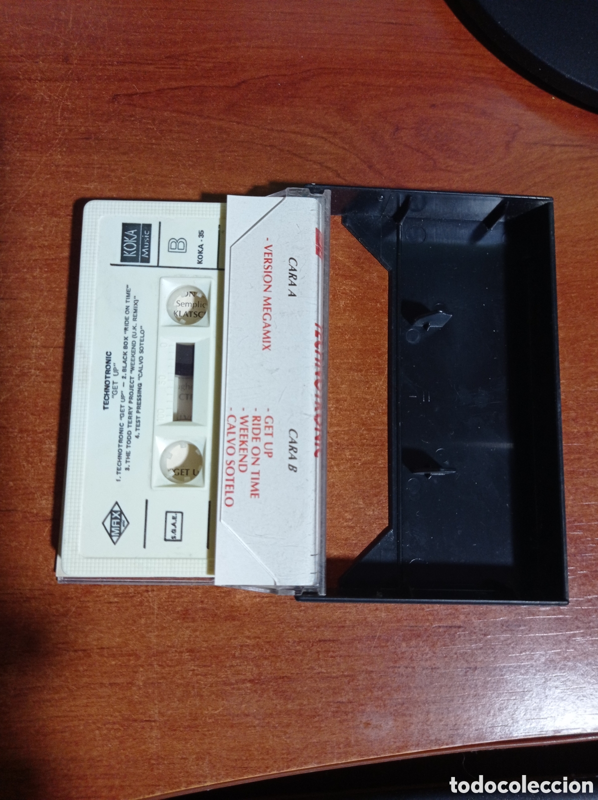 Casetes antiguos: CASETE TECHNOTRONIC , GEP UP! - Foto 2