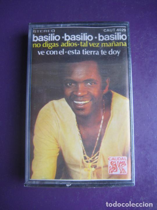 Casetes antiguos: BASILIO - CASETE CAUDAL PRECINTADA - EXITOS POP SOUL 70S - Foto 1