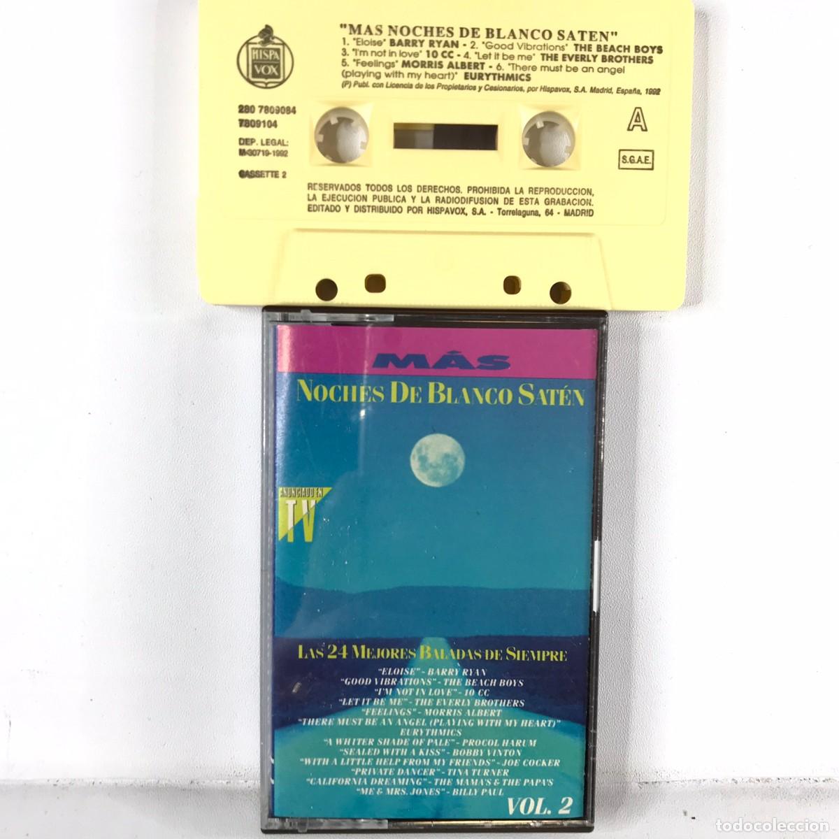 Old Cassettes: M&aacute;s Noches De Blanco Sat&eacute;n ● Las 24 Mejores Baladas De Siempre ● Cassette N&ordm; 2