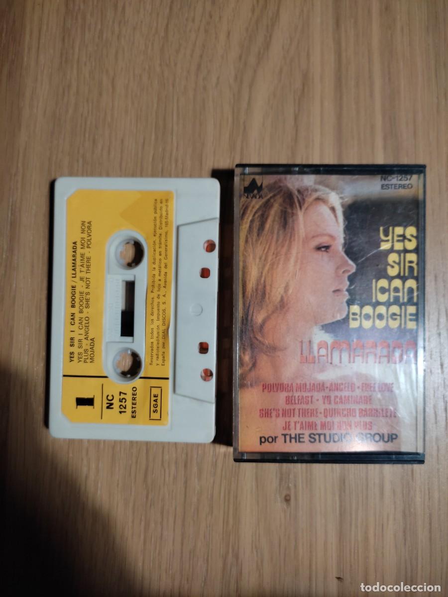 Casetes antiguos: CASSETTE YES SIR I CAN BOOGIE LLAMARADAS - Foto 1