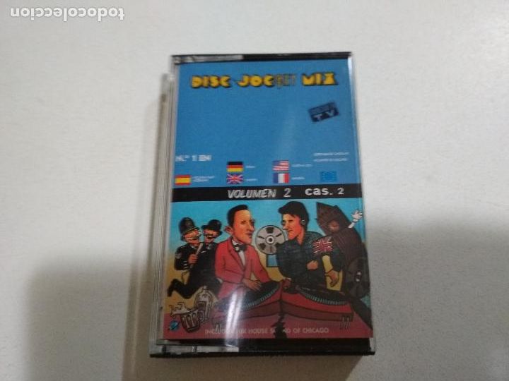 Old Cassettes: DISC JOCKEY MIX- VOLUMEN 2- CASETE 2. 1987