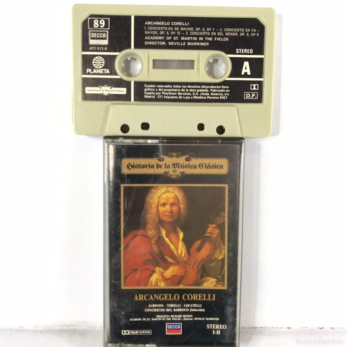 Casetes antiguos: Historia De La M&uacute;sica Cl&aacute;sica - Planeta DeAgostini ● Cassette N&ordm; 89 Conciertos Del Barroco