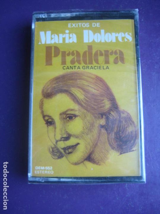 Casetes antiguos: EXITOS DE MARIA DOLORES PRADERA POR GRACIELA - CASETE DEM PRECINTADA - VERSIONES, MELODICA