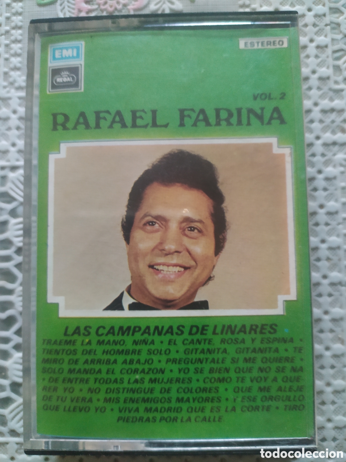 Casetes antiguos: Cassette de Rafael Farina. - Foto 1