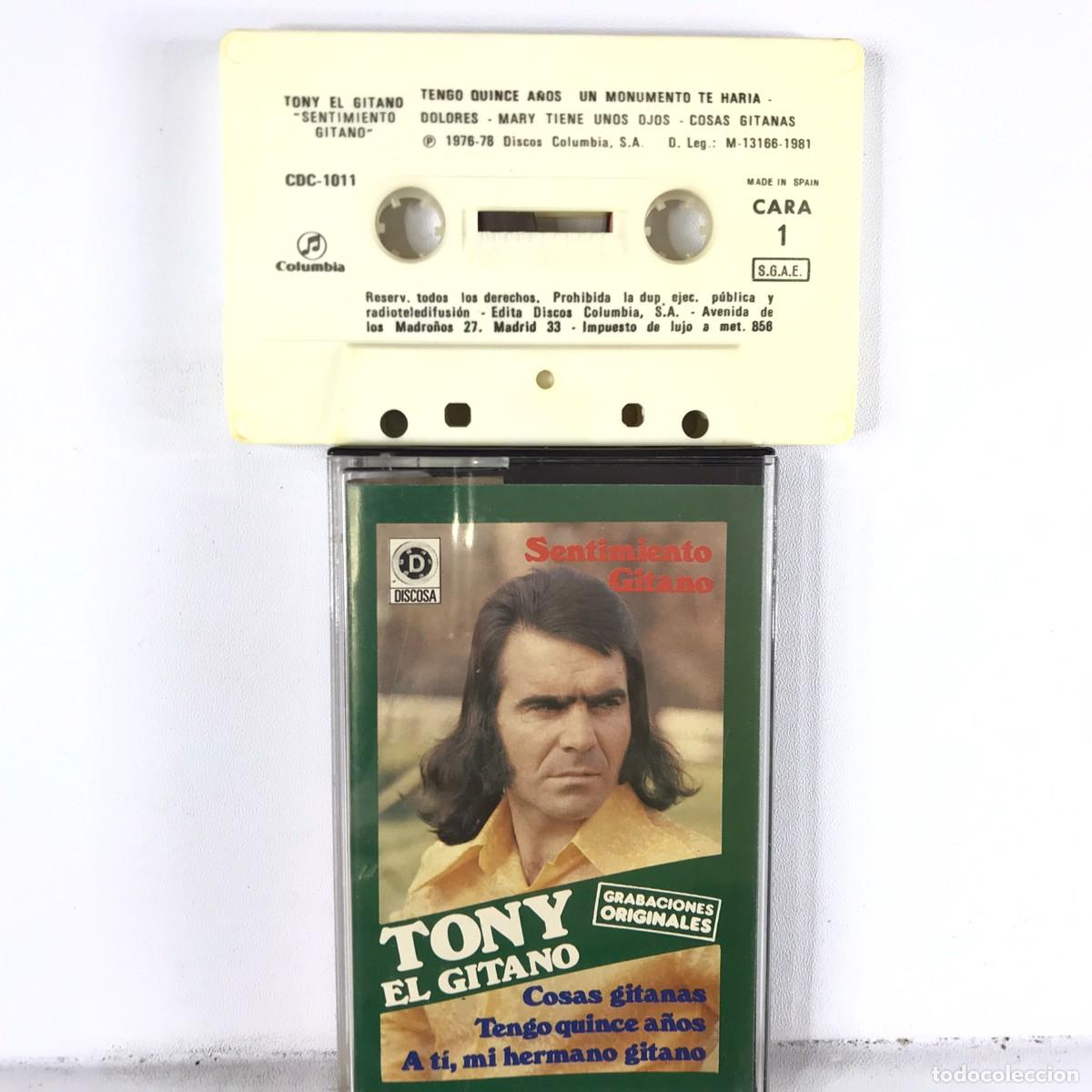 Casetes antiguos: Tony &rdquo;El Gitano&rdquo; ● Grandes &Eacute;xitos ● Cassette, Compilation - Foto 1