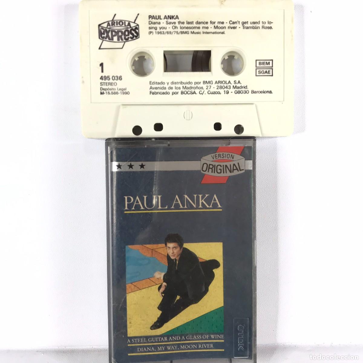 Casetes antiguos: Paul Anka ● Grandes Exitos ● Cassette, Compilation - Foto 1