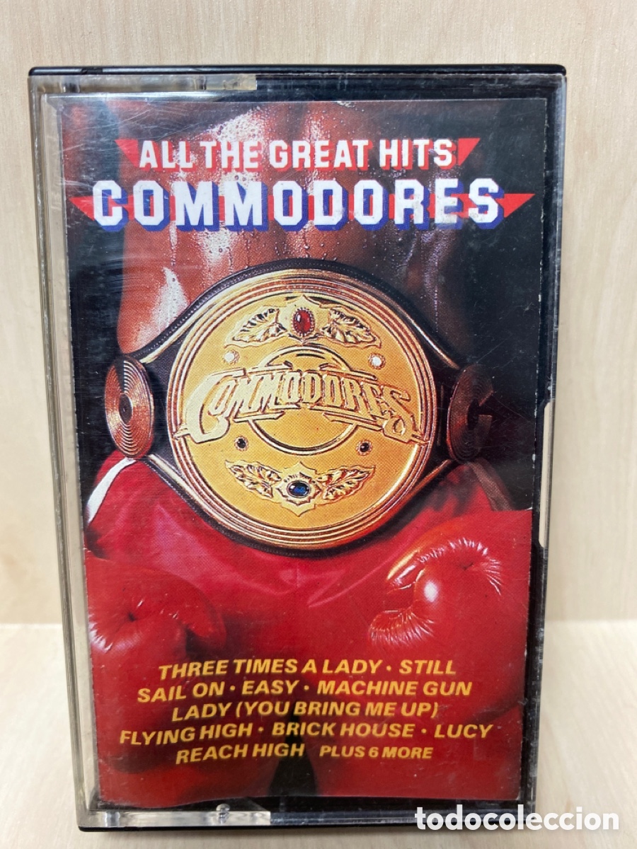 Casetes antiguos: Commodores - All The Great Hits (Cass, Comp) - Foto 1