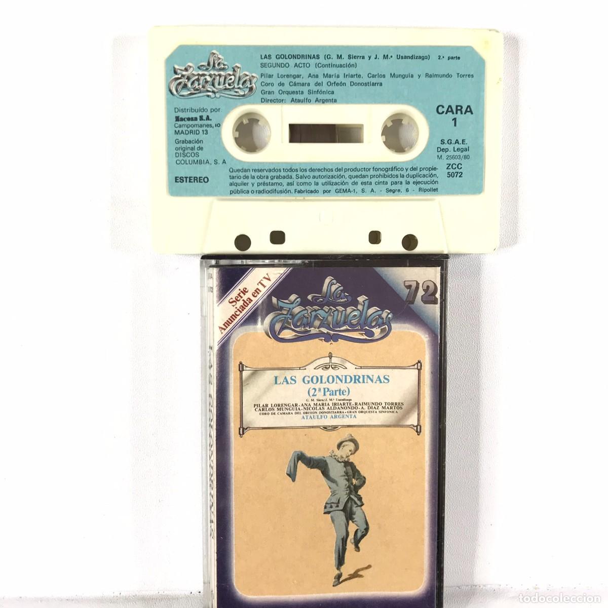 Cassetes antigas: La Zarzuela &rdquo;Zacosa&rdquo; ● Cassette N&ordm; 72 ● Las Golondrinas (2&ordf; Parte)