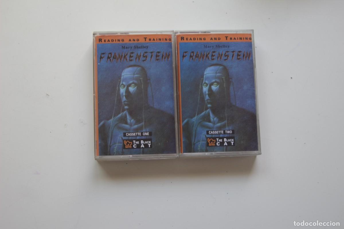 Casetes antiguos: FRANKESTEIN DOBLE CASETE AUDIO LIBRO EN INGLES - Foto 1