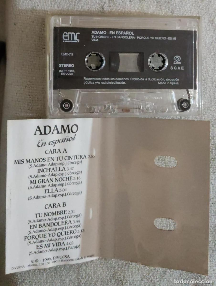Casetes antiguos: ADAMO. - Foto 3