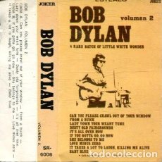 Cassette antiche: BOB DYLAN / A RARE BATCH OF LITTLE WHITE WONDER VOL. 2 (CASETE JOKER 1997)