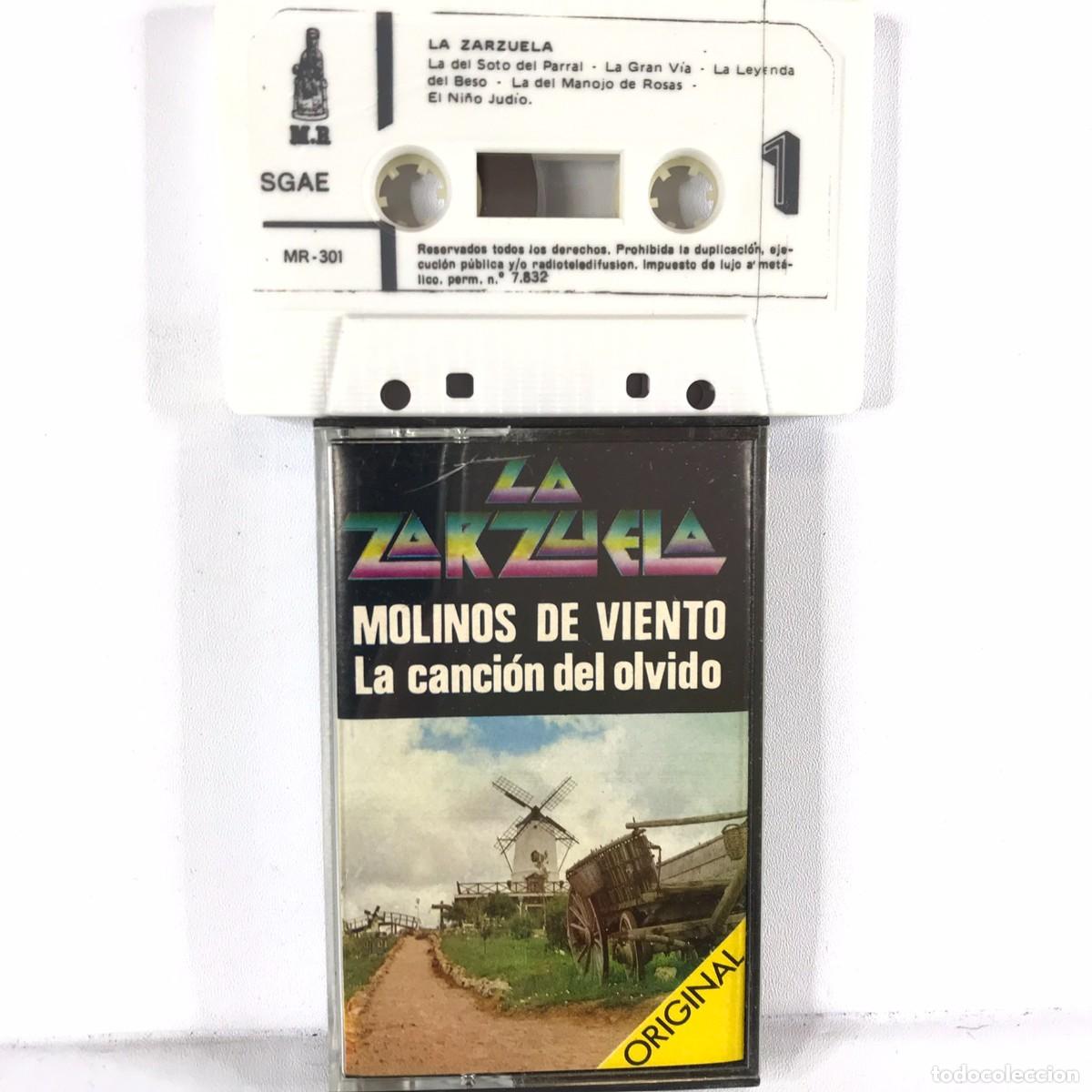 Cassetes antigas: LA Zarzuela ● Molinos de Viento - LA Cancion del olvido - Orquesta Teatro Apolo ● Cassette &Aacute;lbum