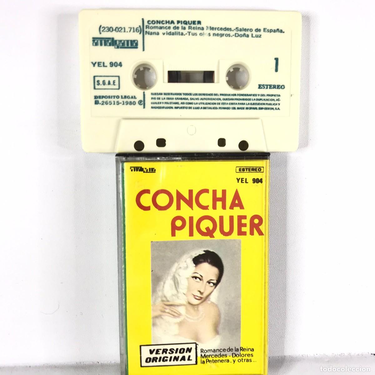 Casetes antiguos: Concha M&aacute;rquez Piquer ● Grandes &Eacute;xitos ● Cassette, Compilation - Foto 1
