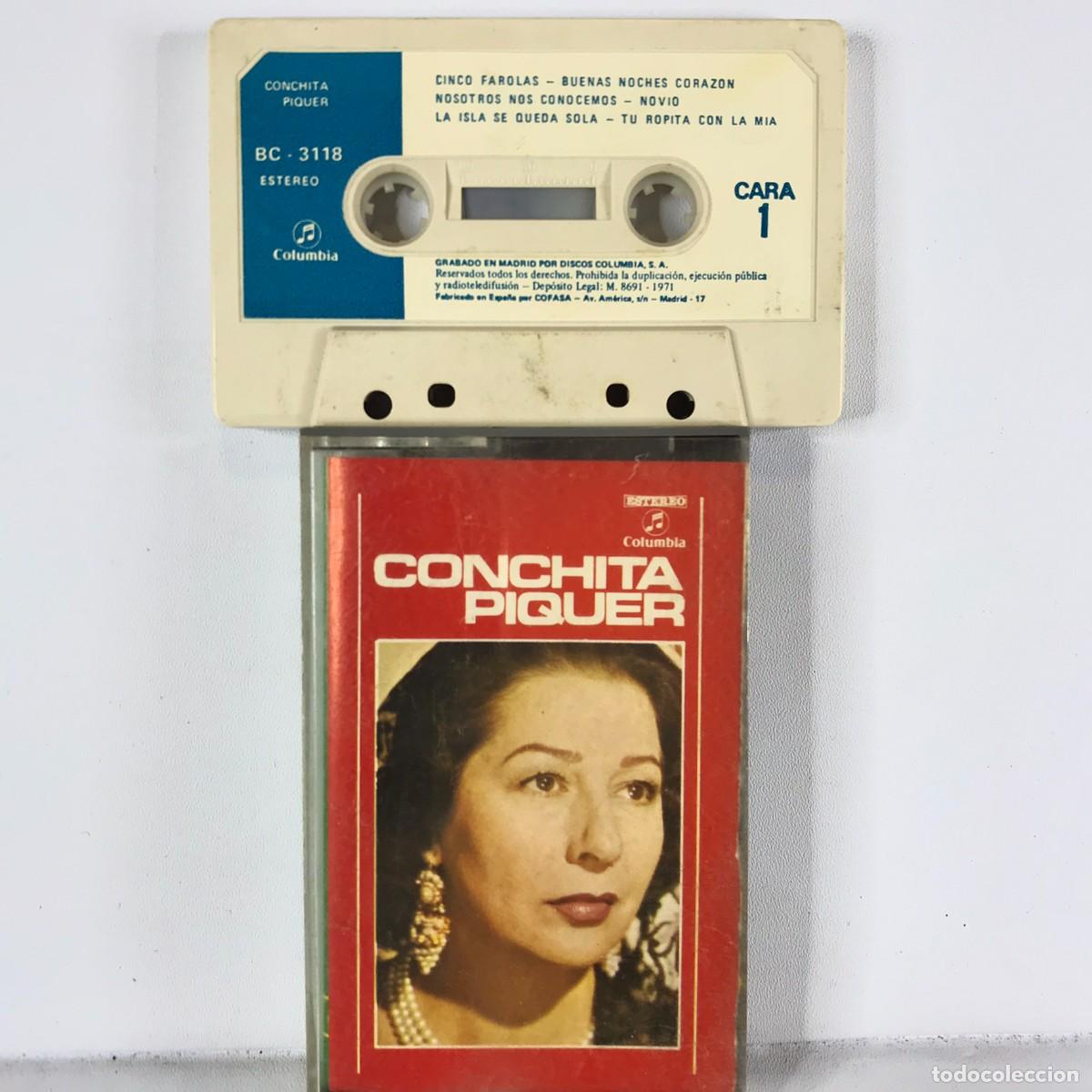 Casetes antiguos: Conchita Piquer ● Grandes &Eacute;xitos ● Cassette - Compilation - Foto 1