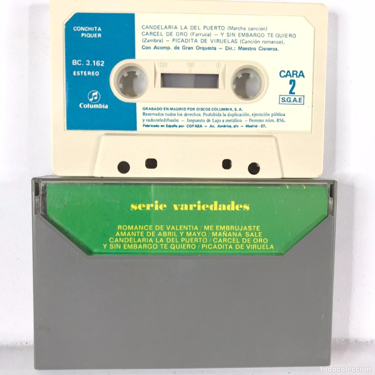 Casetes antiguos: Conchita Piquer ● Grandes &Eacute;xitos ● Cassette - Compilation - Foto 2