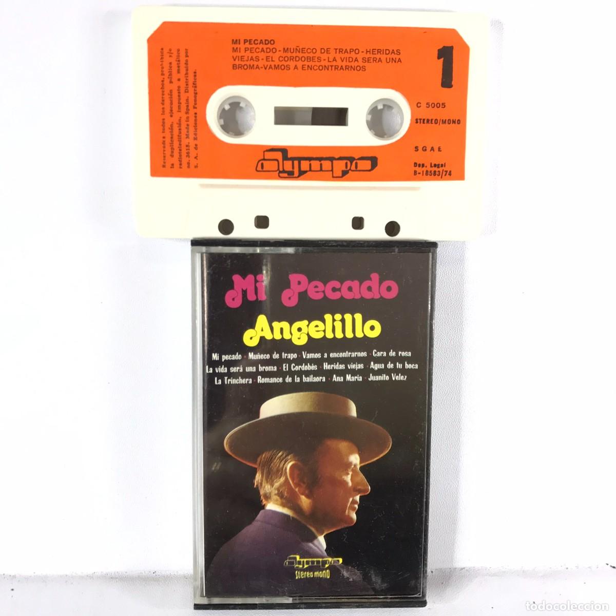 Casetes antiguos: Angelillo ● Mi Pecado ● Cassette, Album - Foto 1