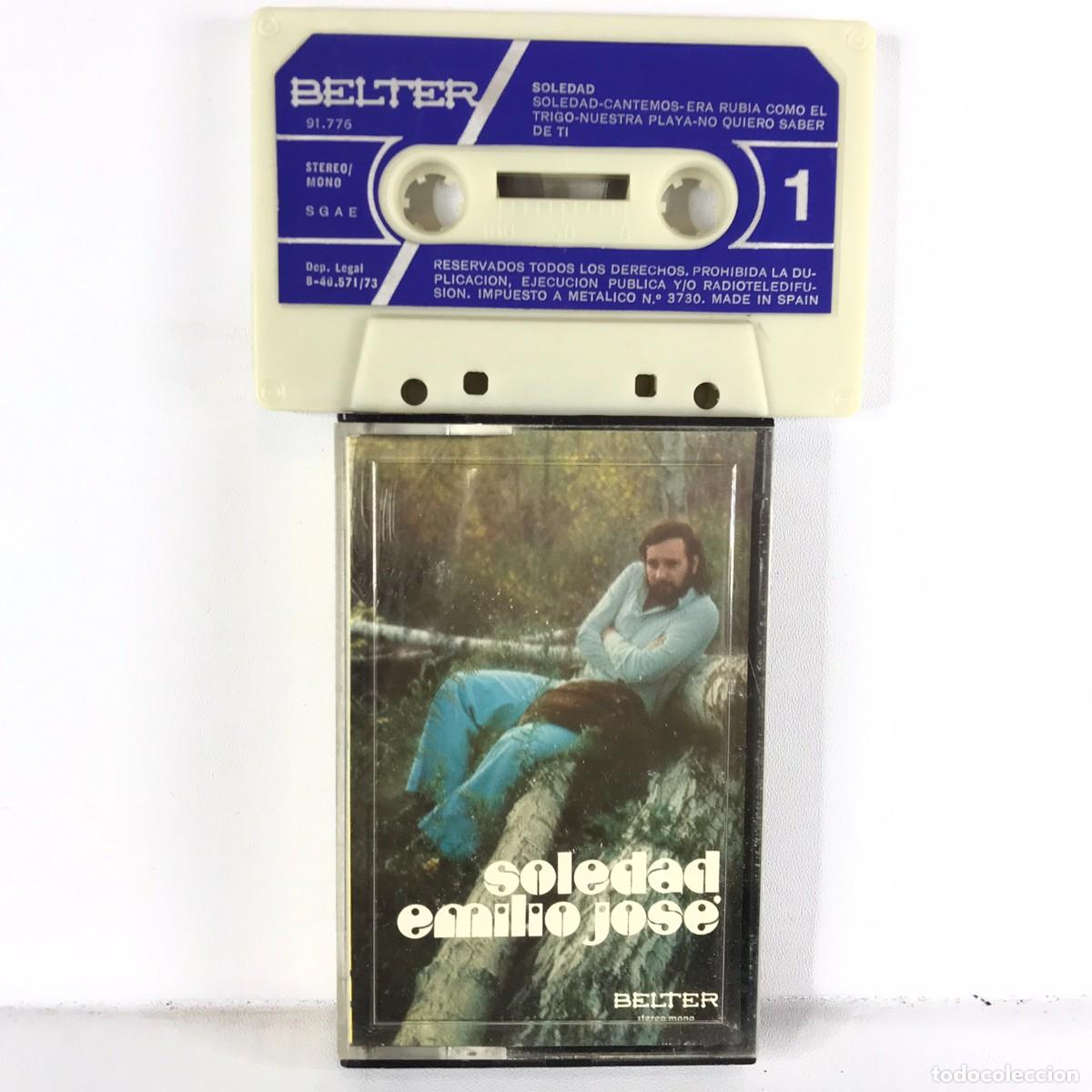 Casetes antiguos: Emilio Jos&eacute; ● Soledad ● Cassette &Aacute;lbum - Foto 1