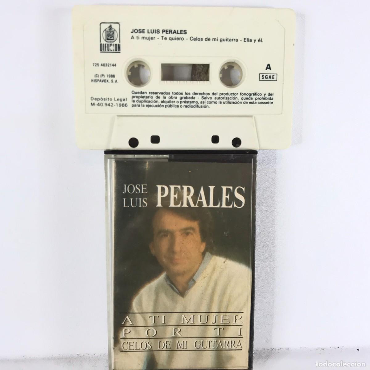 Casetes antiguos: Jos&eacute; Luis Perales ● Grandes &Eacute;xitos ● Cassette, Compilation - Foto 1
