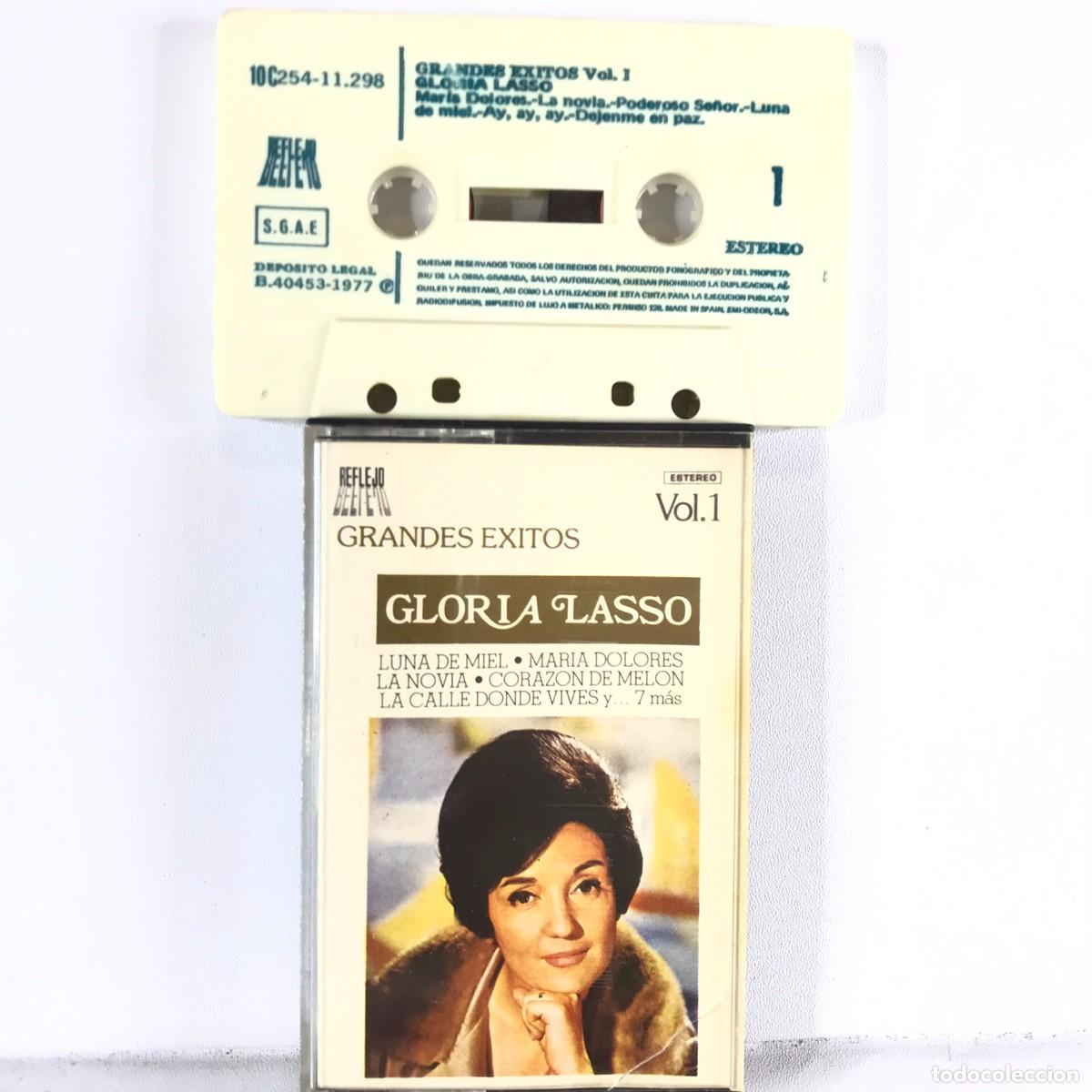 Casetes antiguos: Gloria Lasso ● Grandes &Eacute;xitos ● Cassette, Compilation - Foto 1
