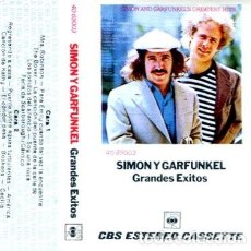 Casetes antiguos: SIMON & GARFUNKEL (GRANDES EXITOS) CASETE CBS 1972). Lote 386901924