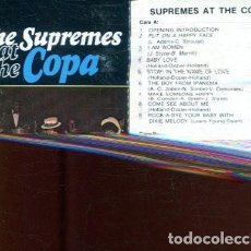 Casetes antiguos: THE SUPREMES / AT DE COPA (CASETE MOTOWN 1965). Lote 387029444