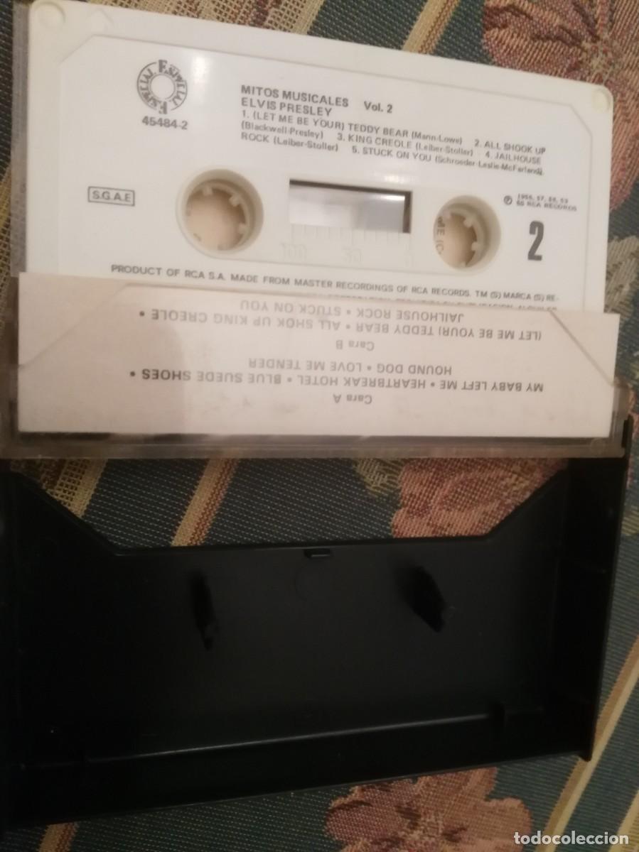 Casetes antiguos: ELVIS PRESLEY MITOS MUSICALES VOL 2 - Foto 2