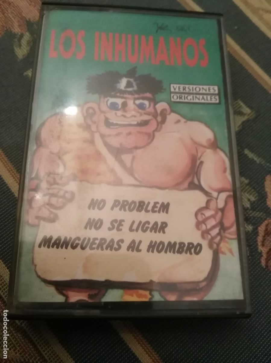 Casetes antiguos: LOS INHUMANOS - VERSIONES ORIGINALES - 1991 - Foto 1