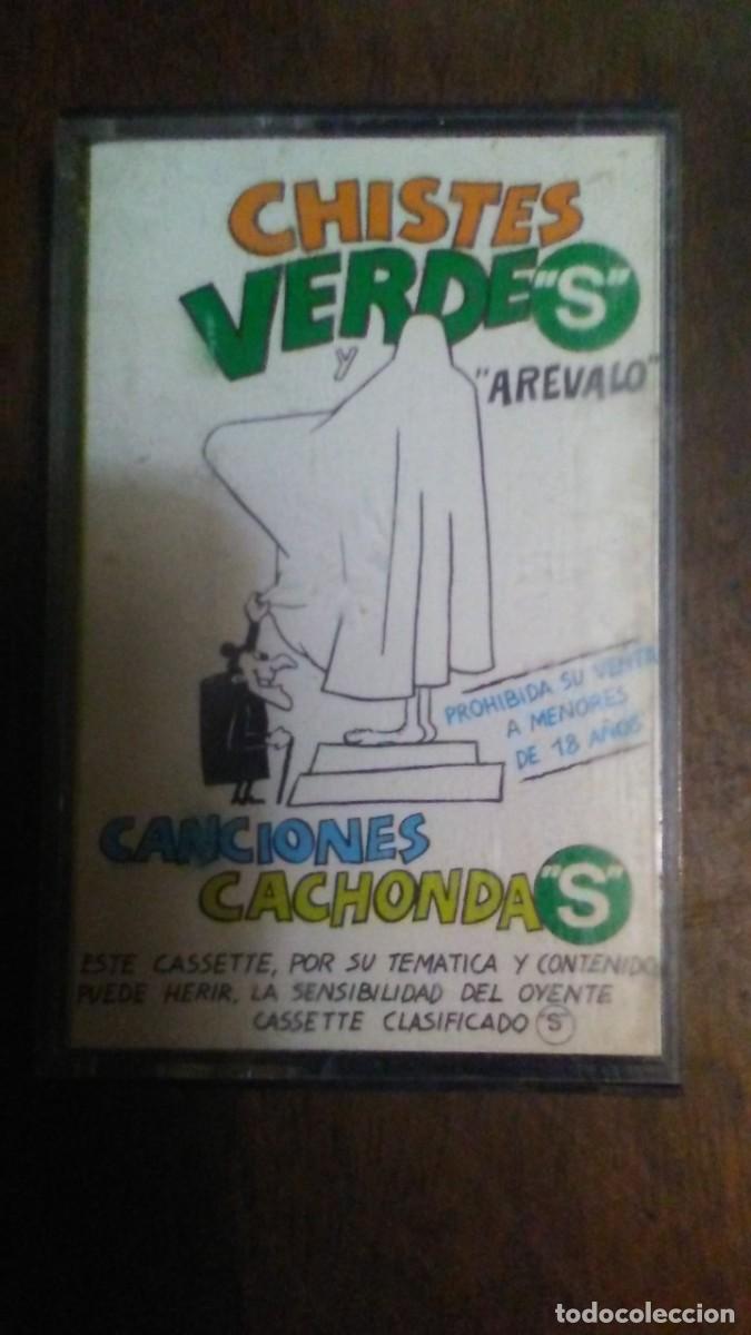 Casetes antiguos: CHISTES VERDES AREVALO - Foto 1